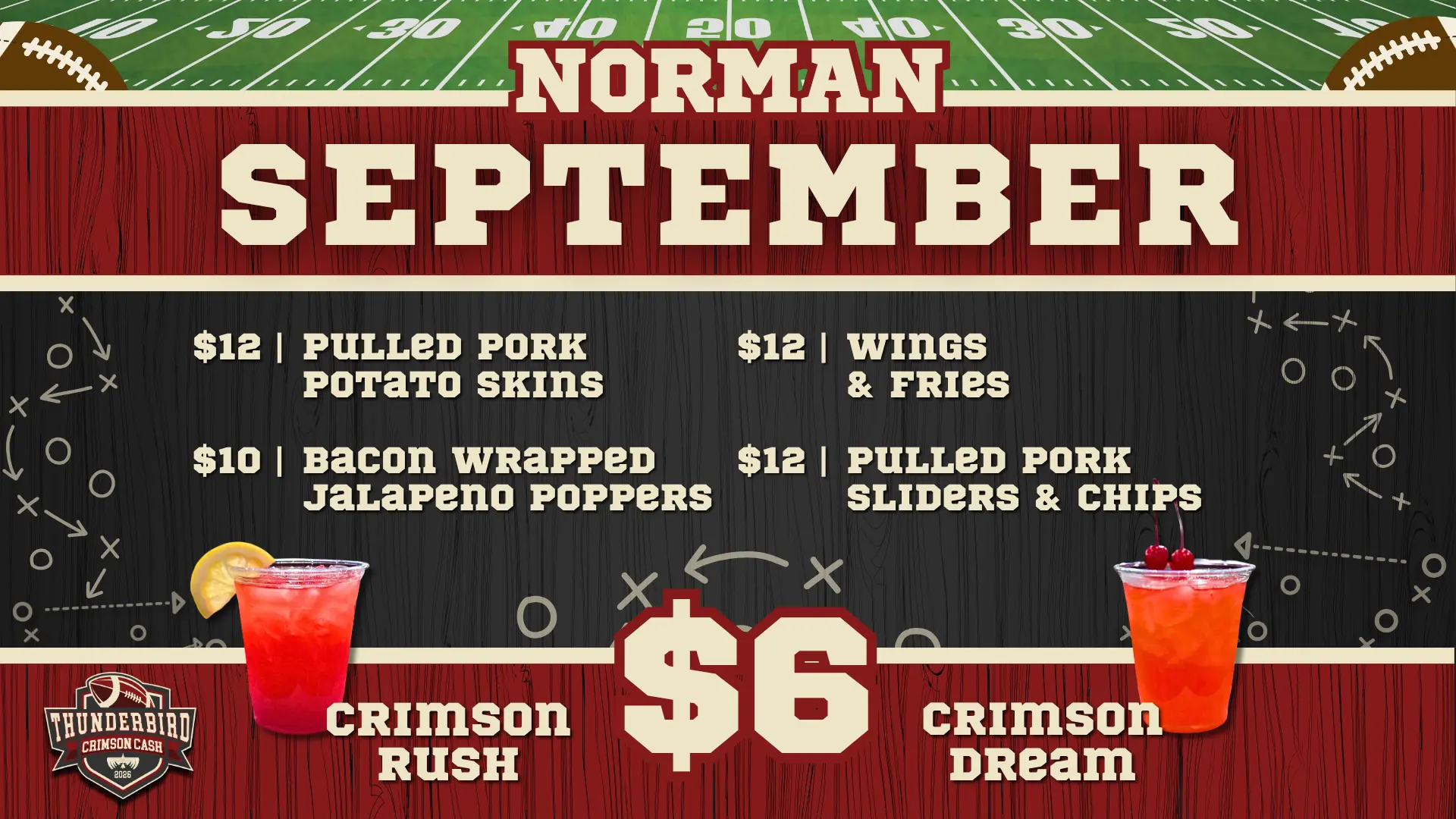 Food & Beverage Specials Website Norman
