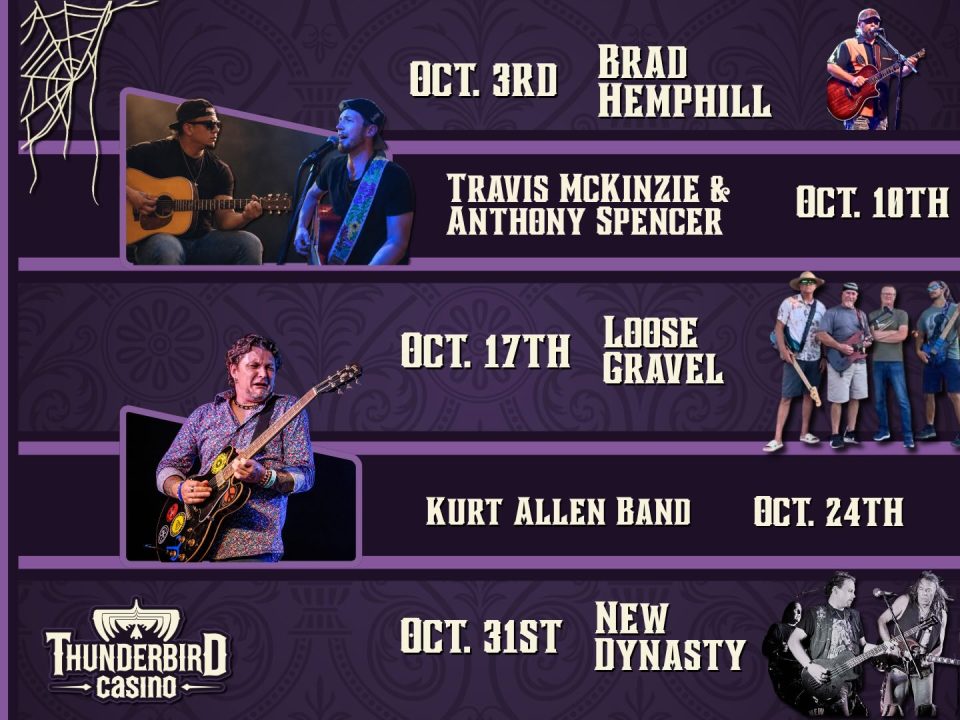 OCTOBER Bands website