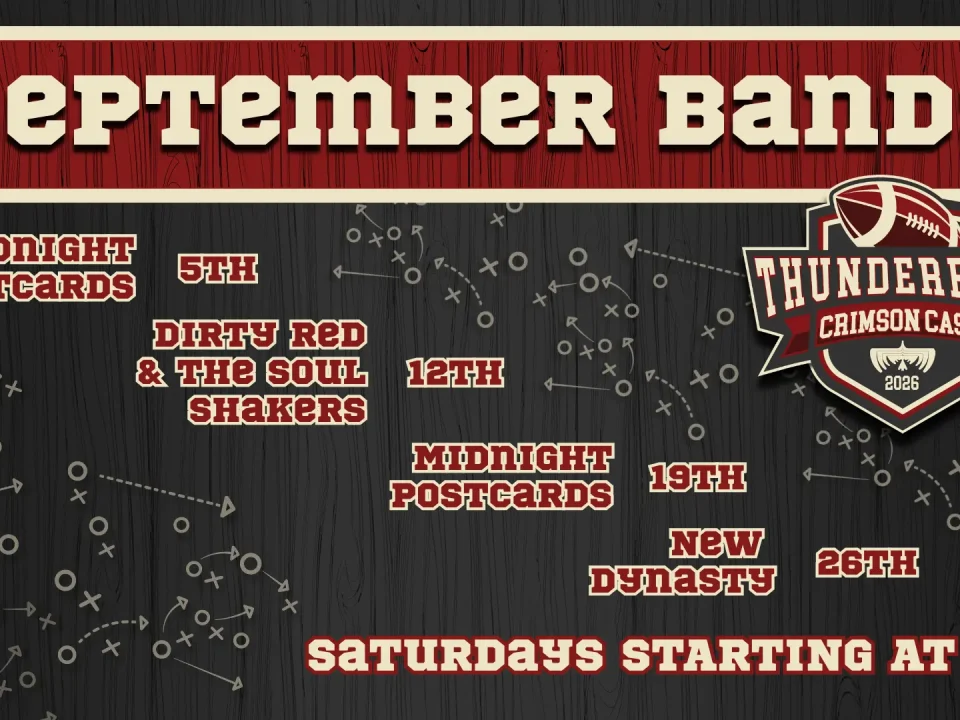 Sept BANDS Thunderbird Casino website